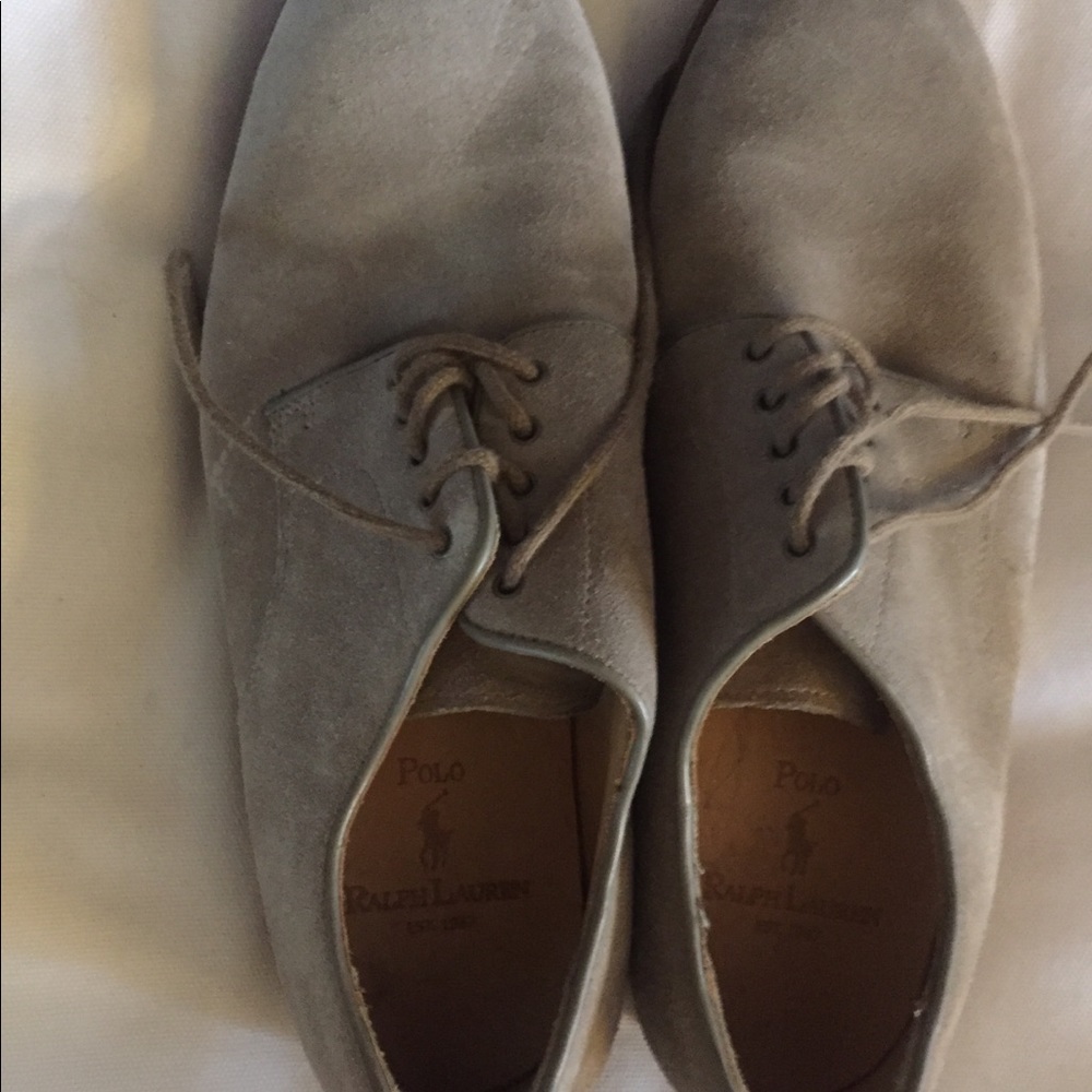 men’s suede buck shoes Sz10